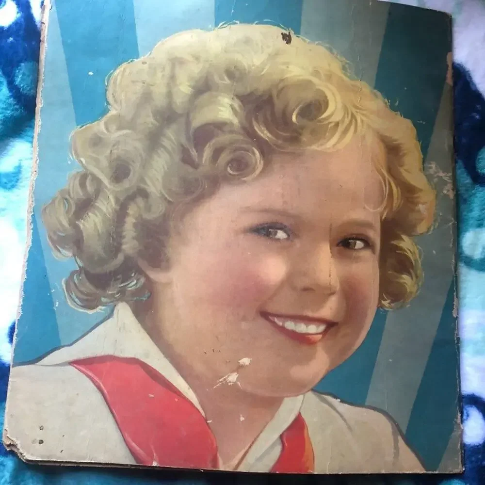 Antique Home Shirley Temple 1936 Coloring Book